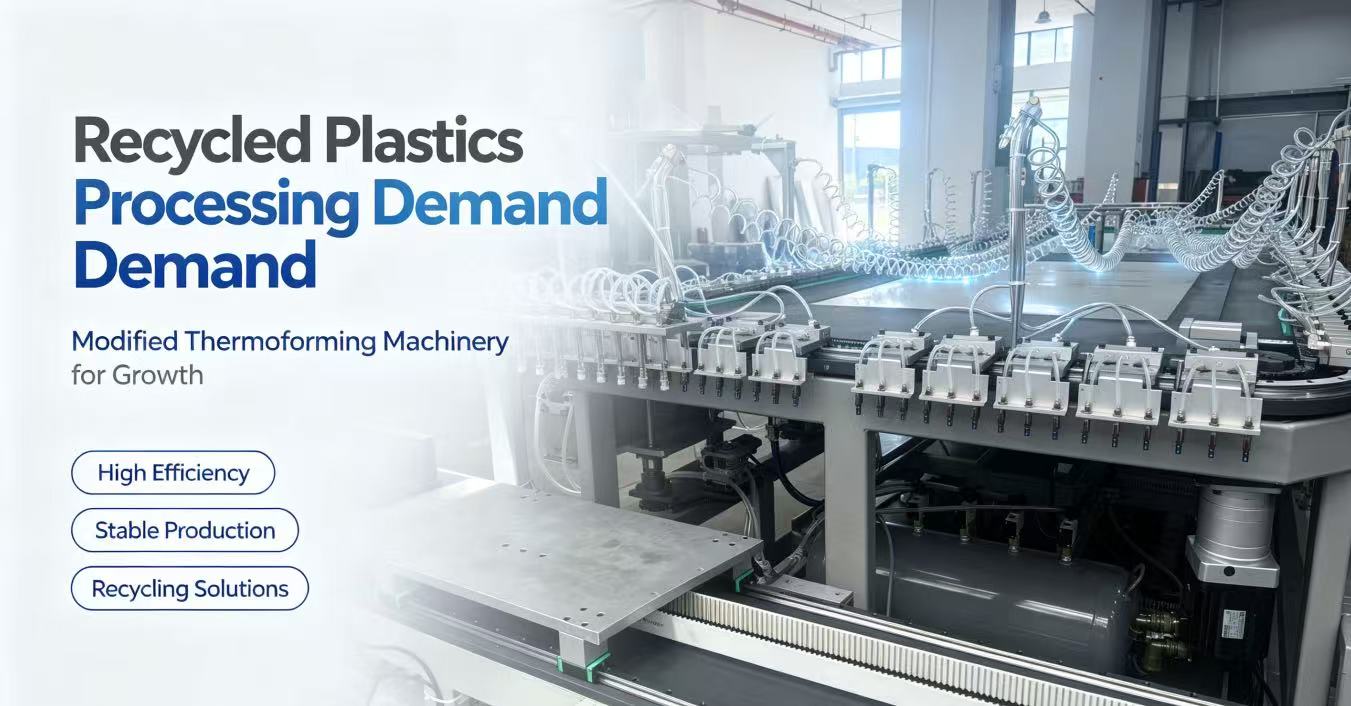 Increased Demand for Processing Recycled Plastics is Opening Up Opportunities for Growth of Modified Thermoforming Machinery