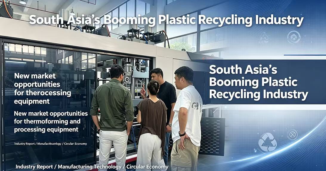 The Thriving Plastic Recycling Industry in South Asia Creates New Market for Plastic Thermoforming and Processing Equipment