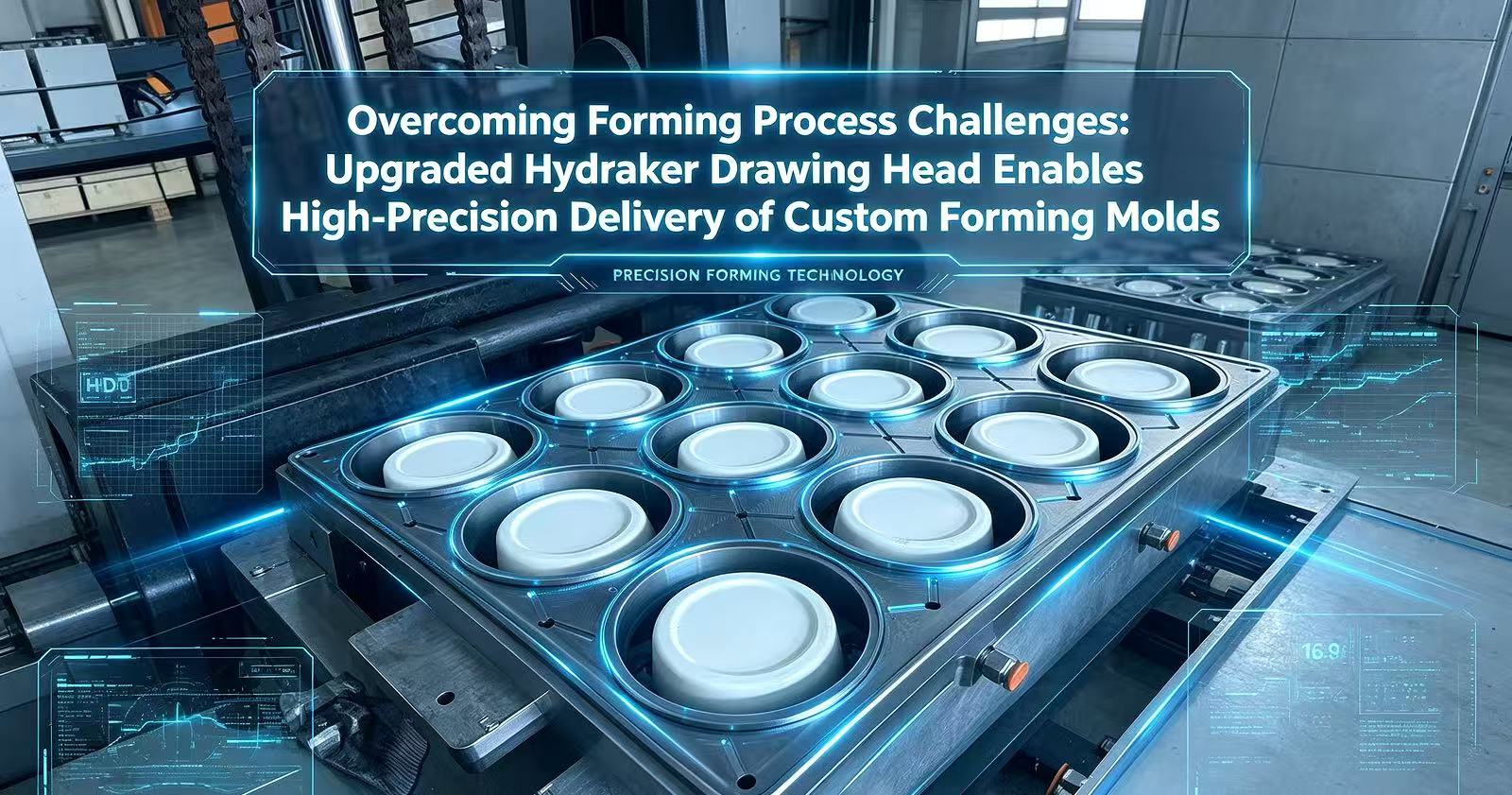Solving Difficulties that Face Forming Processes: Hydraker Drawing Head Has Been Upgraded to Aid in Accurate Delivery of Custom Forming Molds