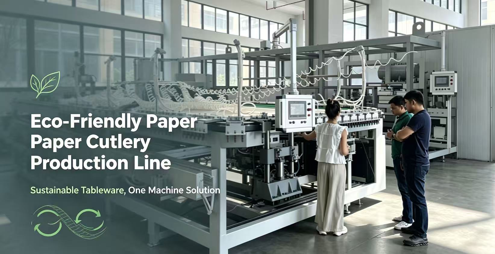 Eco-Friendly Paper Cutlery Production Line: Sustainable Tableware, One Machine Solution