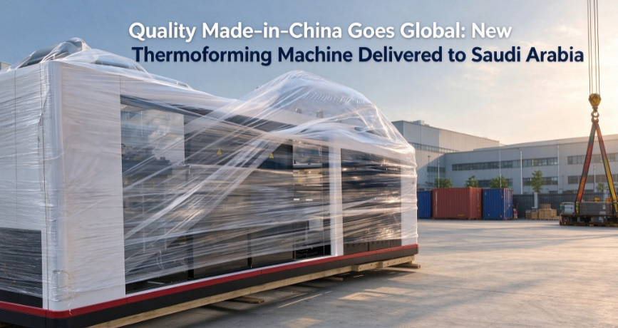 Quality Made‑in‑China Goes Global: New Thermoforming Machine Delivered to Saudi Arabia
