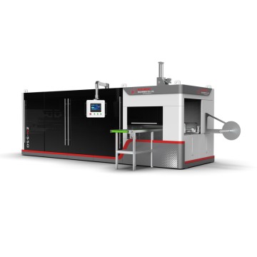 Plastic Thermoformer 3-Stations ZN550