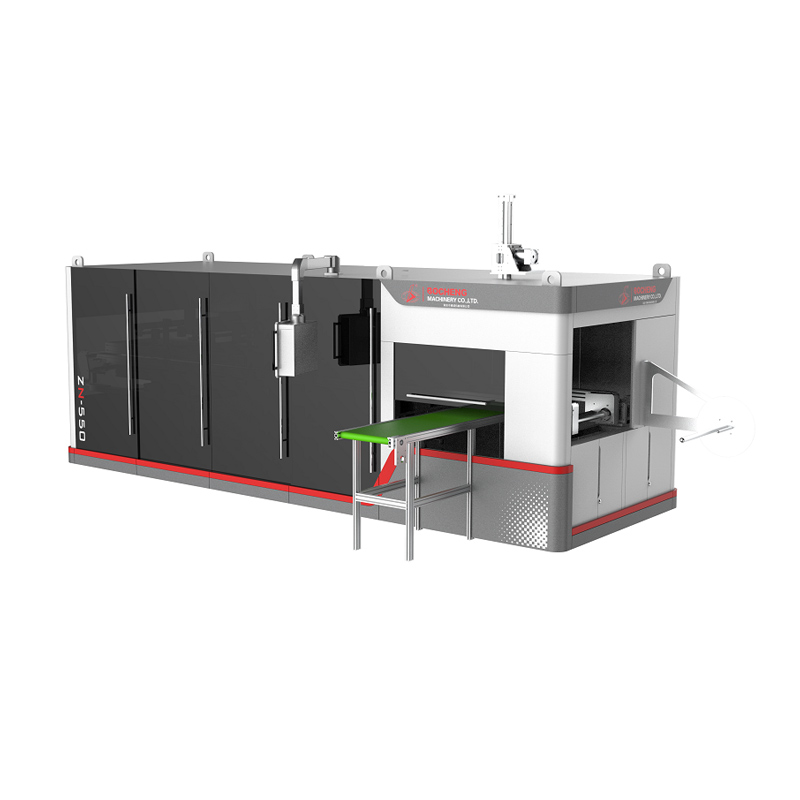 4-Stations ZN550 Plastic Thermoformer