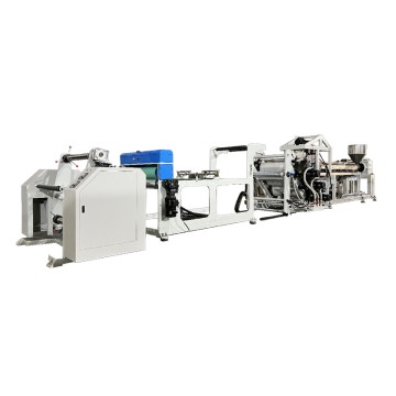 Plastic Sheet Roll Single Screw Extruder for PP PE PSBC110