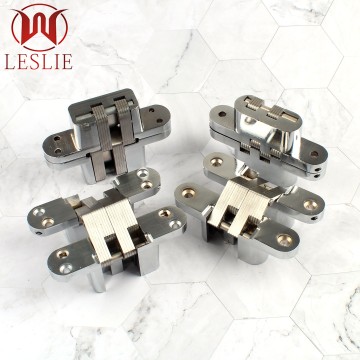 Zinc Alloy Door Hinges Nickel Color
