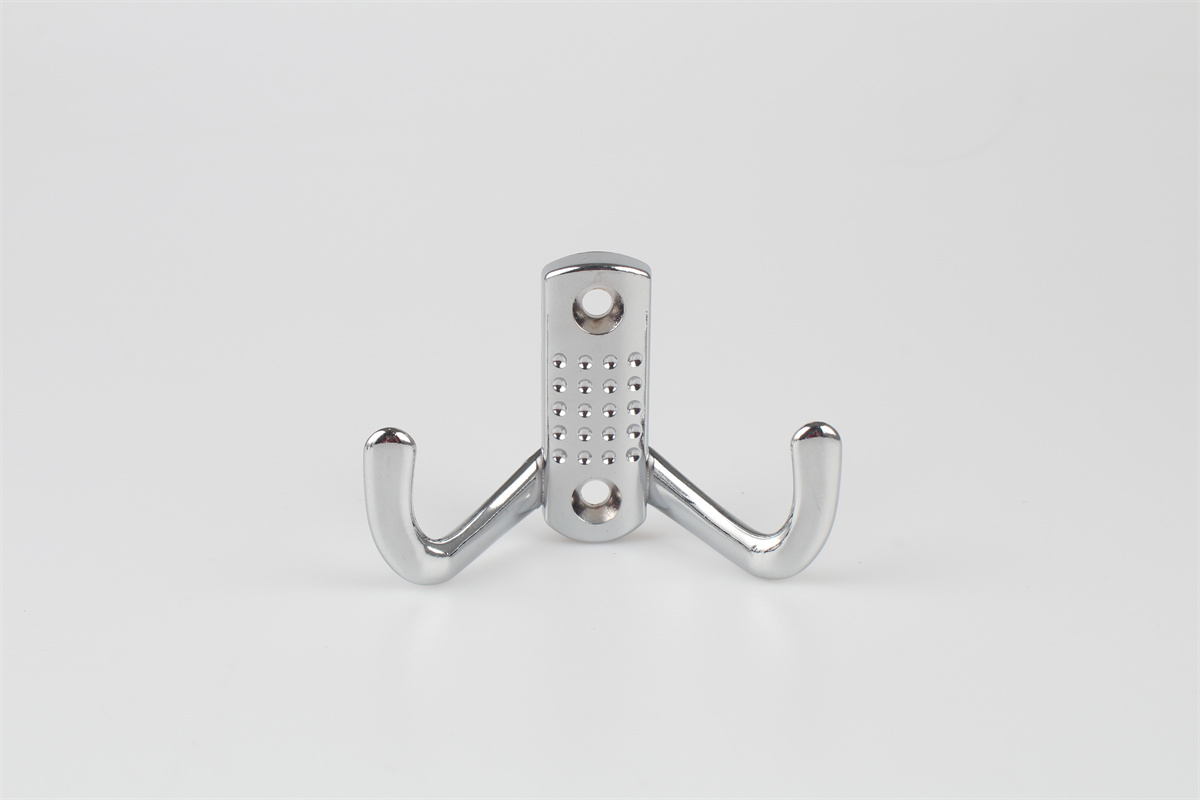 Modern Zinc Die Cast Wall Hook - Anti-Rust Bathroom/Office Organizer