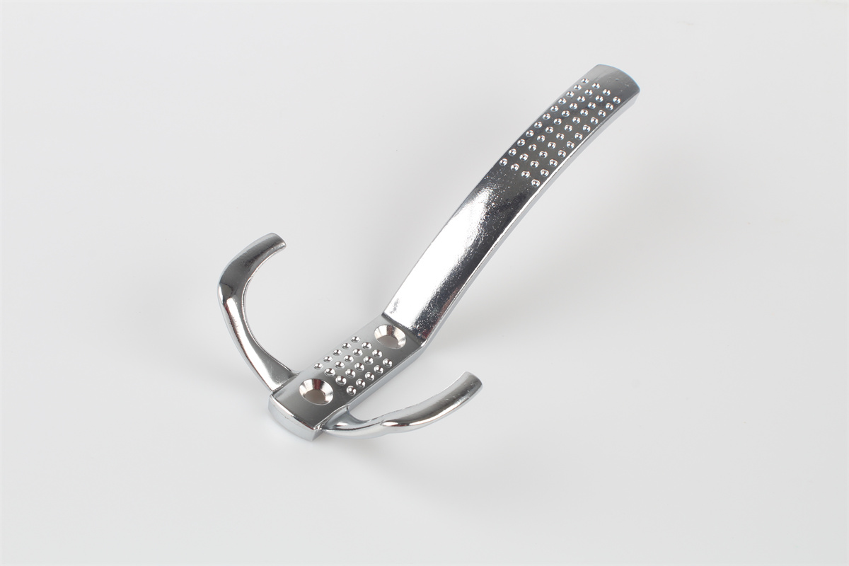 Premium Zinc Alloy Wall Hooks - Heavy Duty Coat Hangers for Home & Hotel