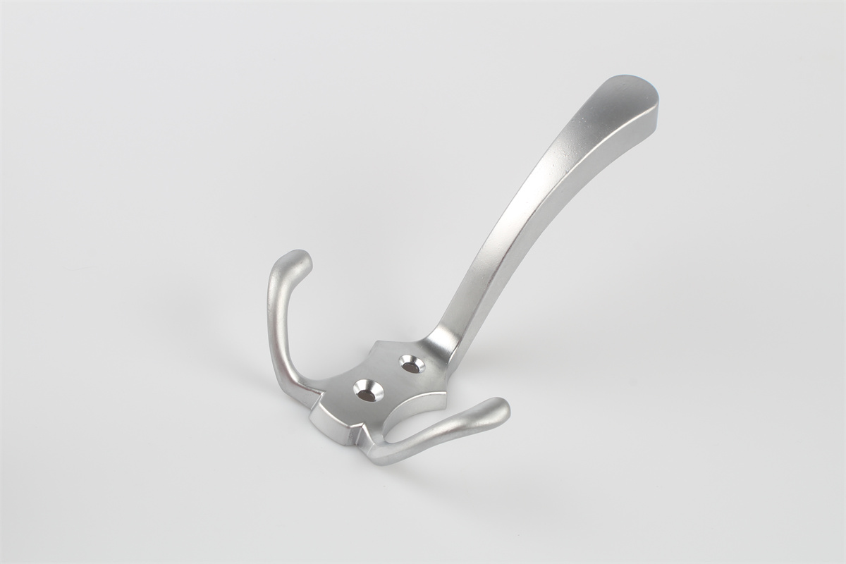Luxury Matte Black Wall Hook - 150mm Heavy Duty Zinc Alloy Hanger for Robe