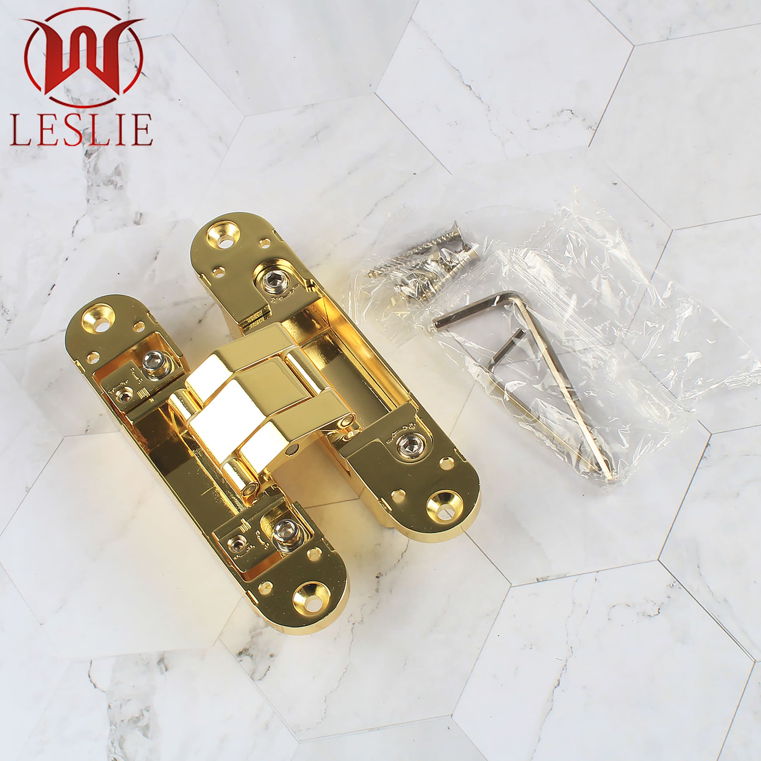 Adjustable hidden hinge