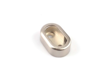 wardrobe tube holder chrome plated
