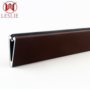 YG-1235MM Slim-Profile Wardrobe Hanger Rod | PVC-Clad Aluminum w/ Holders Space-Saving Hanging Solution for Modern Closets