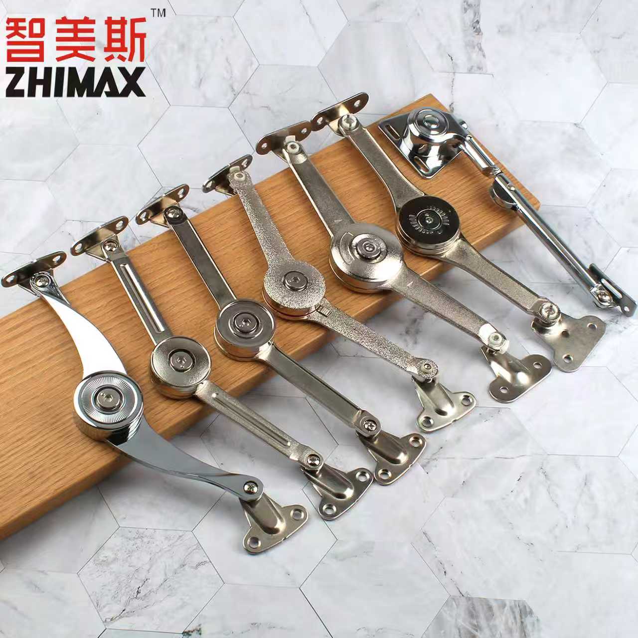 ZHIMAX Customizable Upward Door Stay: Perfect Fit for Custom Furniture (5 Base Sizes)
