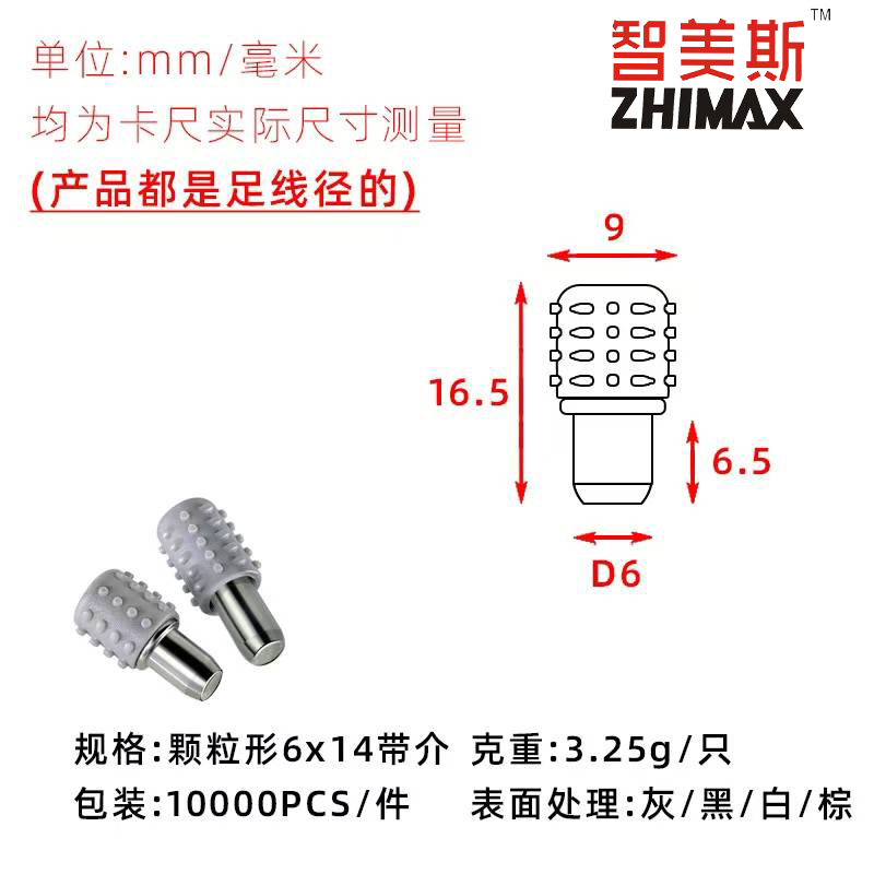 Zinc Alloy Cabinet Shelf Support Pins: Stable Support for Furniture Shelves