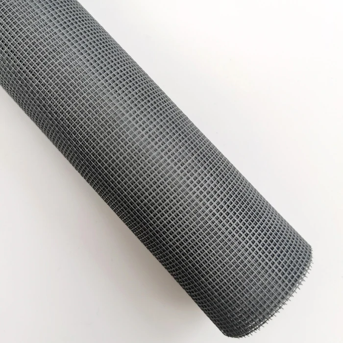 17x15 Mesh Grey PVC Coated Fiberglass Mosquito Screen