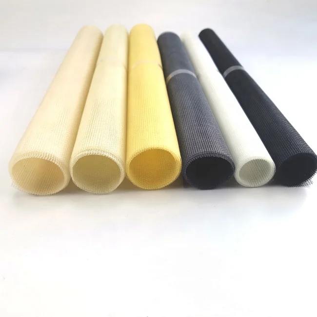 Grey black color polyester plisse screen pleated screen net