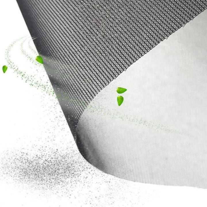 Polyester anti-pollen and dustproof window screen gray nylon high-density polyester black insect-proof mosquito net