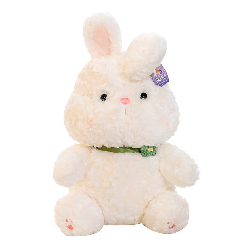 Soft Rabbit Plush Toy Cushion Healing Children Soothing Doll Birth (3)je7
