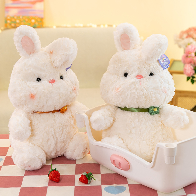 Soft Rabbit Plush Toy Cushion Healing Children Soothing Doll Birthbdb