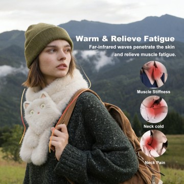 Graphene Far Infrared Heat Therapy Outdoor USB Heated Scarf