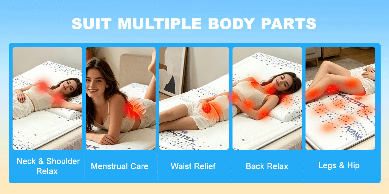 electric heated waist mattress-3