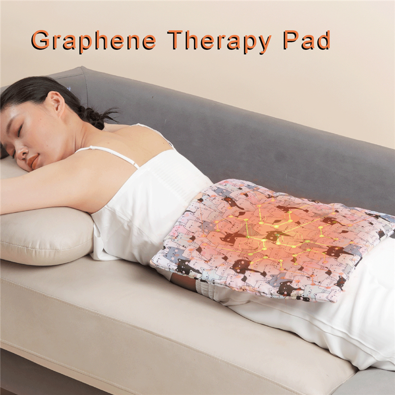 USB 5v low voltage far infrared therapy graphene electric blanket heating seat cushion pads for office