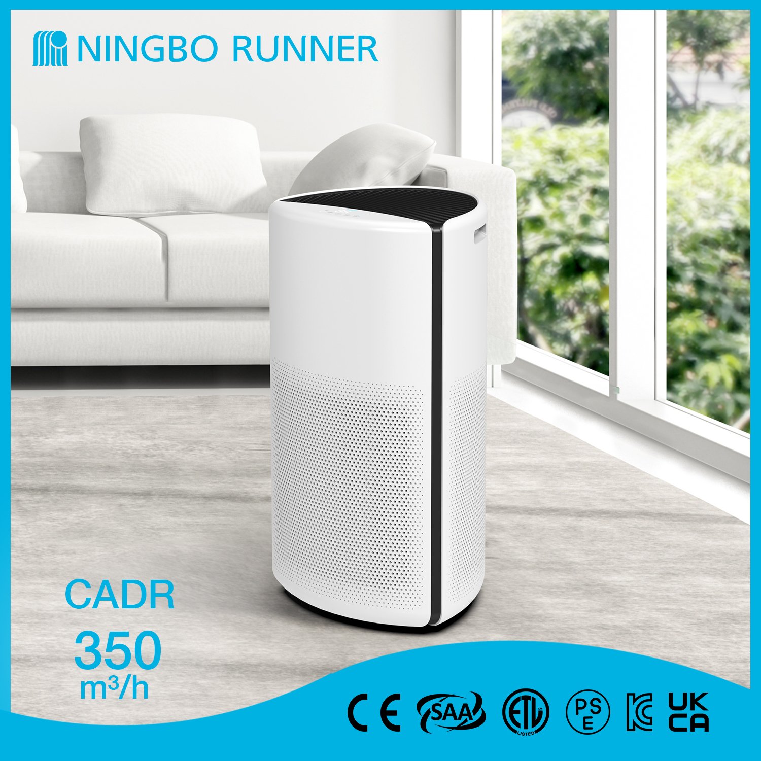 High Quality Portable with UVC Light and HEPA Filter Home...