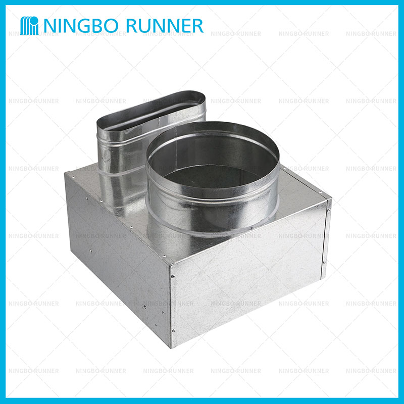 Accessories Galvanized Distribution Plenum