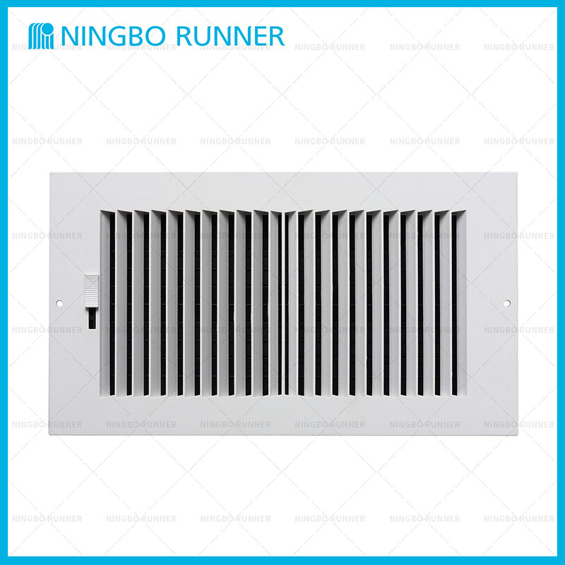Plastic Register 2-Way-with Damper Sidewall Ceiling Regis...
