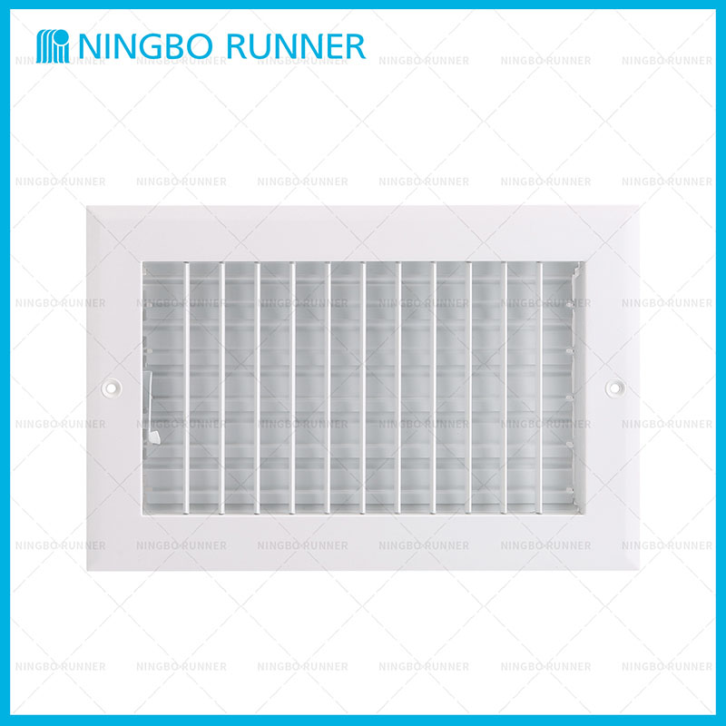 Aluminum Adjustable Register with Damper Sidewall Ceiling...