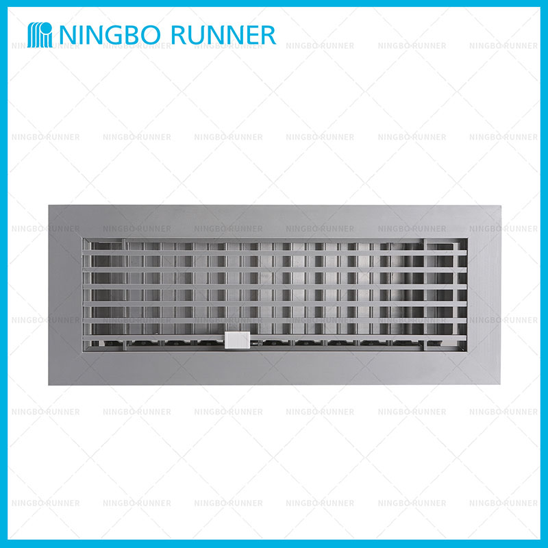 Vertical Aluminum Floor Register Diffuser