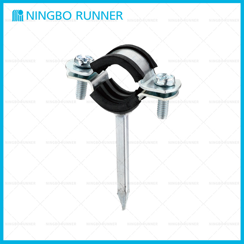 Nail-in Clamp with Rubber