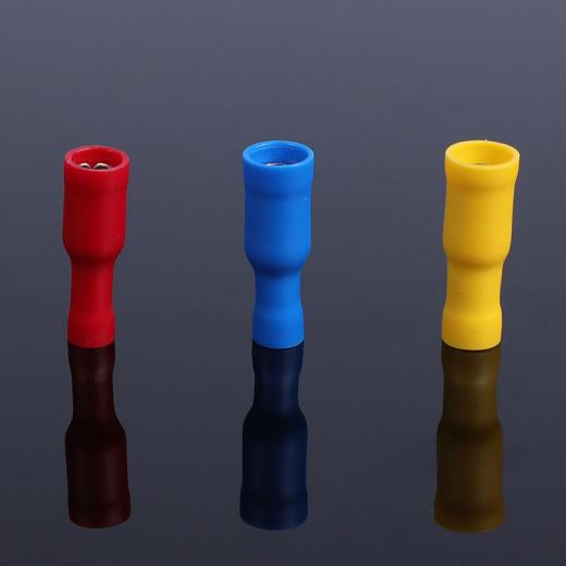 PVC Insulated Female Bullet Connectors ensuring reliable electrical connections