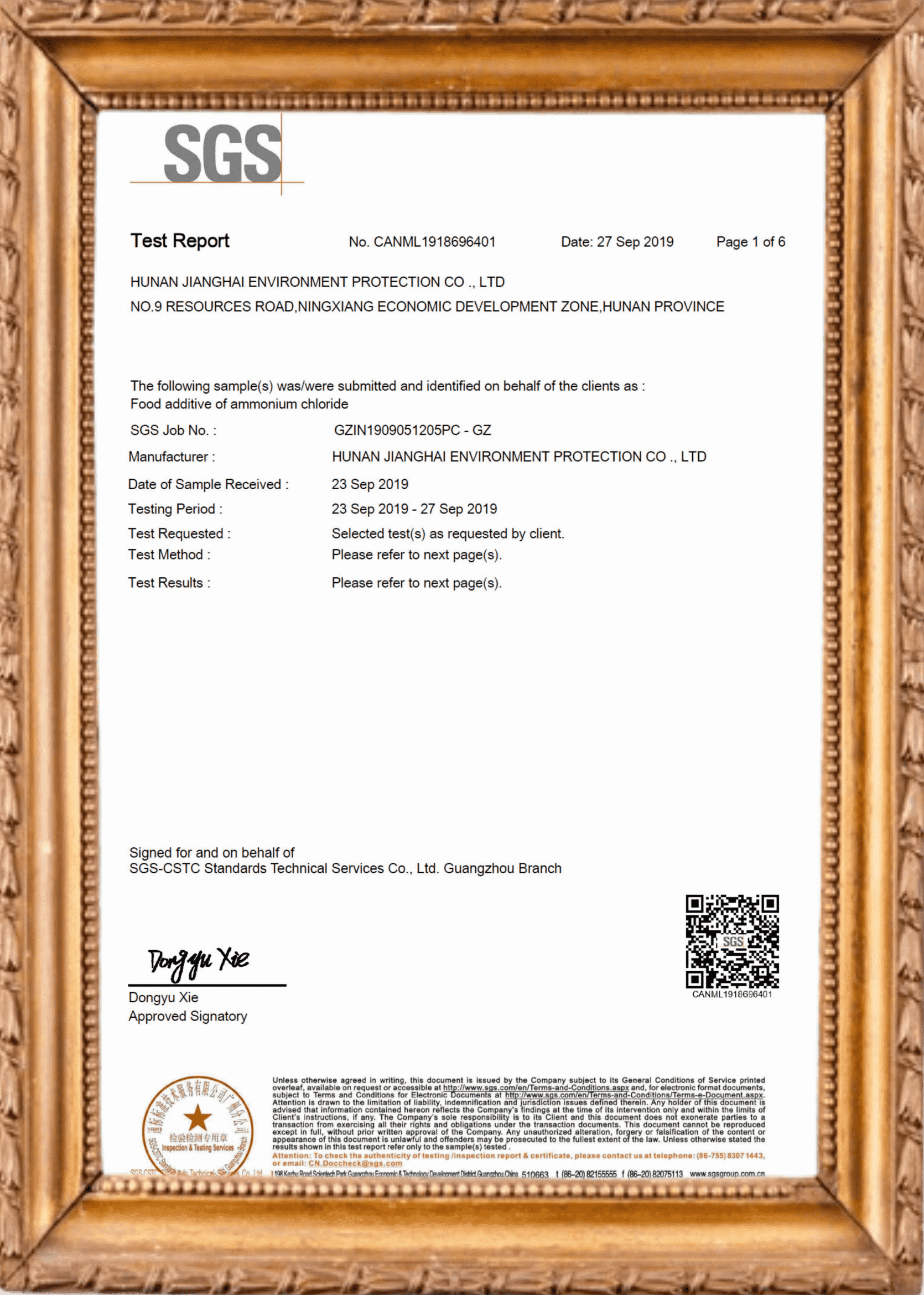 SGS Test Report_1