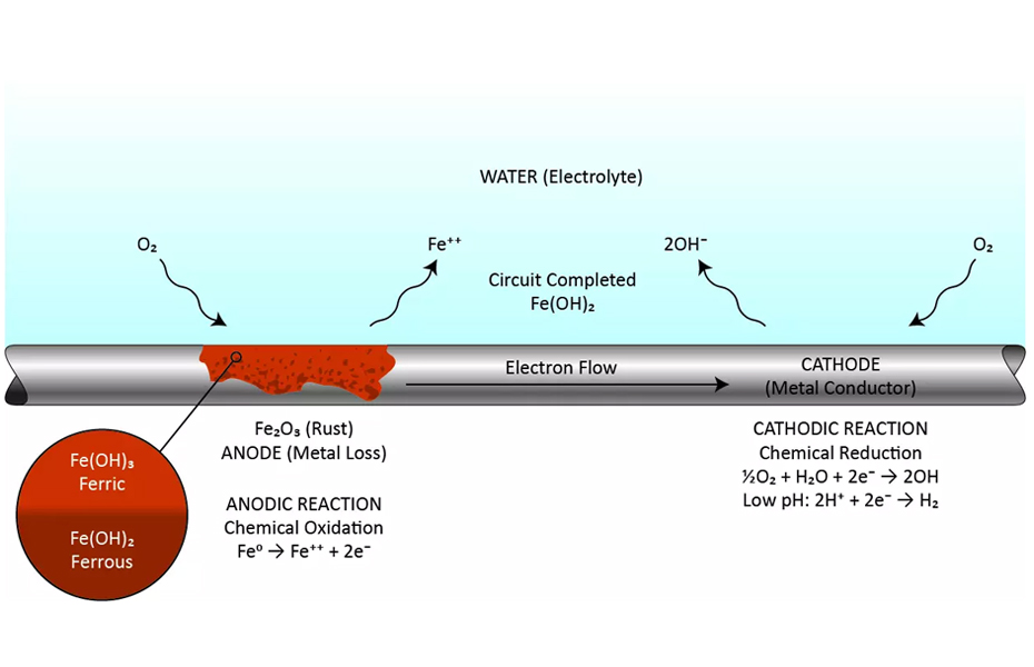 103 API steel corrosion testing