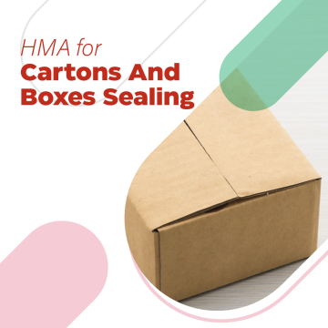 Cartons and boxes sealing hot melt adhesive