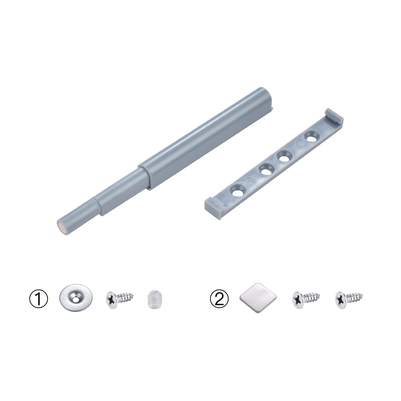 Cabinet Door Rebounder Press type Pull free Handclothes Cabinet Door Invisible Self bouncing Touching Beads Single and Double Switch Drawer Rebounder