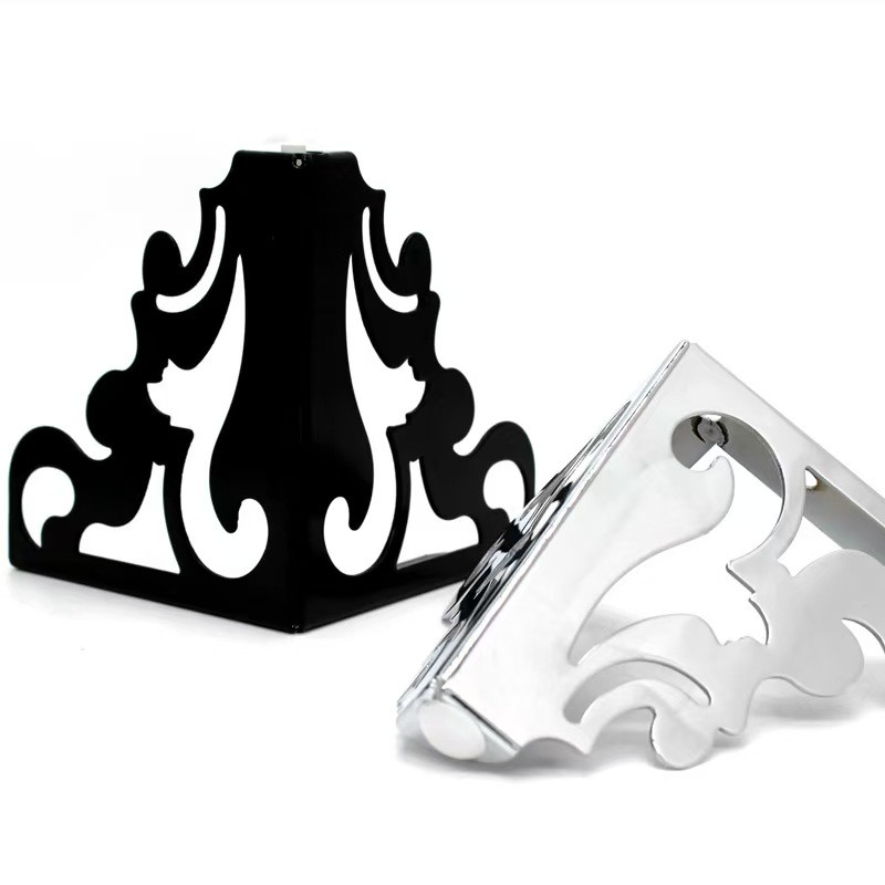 Fairy flower cabinet furniture foot support sofa base carved hollow cabinet feet bathroom cabinet feet TV cabinet feet
