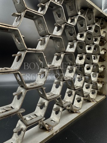 Olti burchakli metall o'tga chidamli astar va moslashuvchan metall