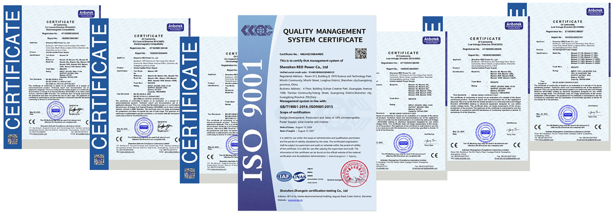 11-ISO9001+CE Certification