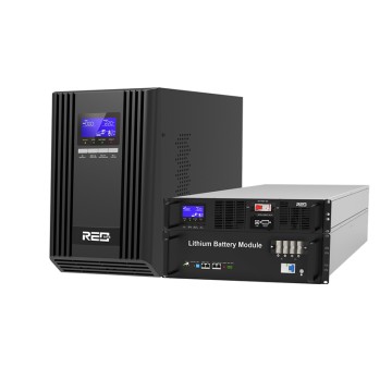 220 High Efficiency Lithium Ion Power UPS 1-3KVA 48V