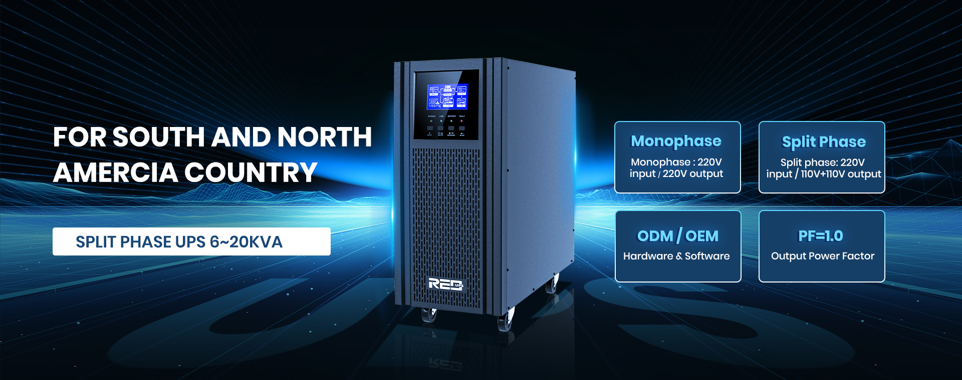 110V No break UPS 1~3K