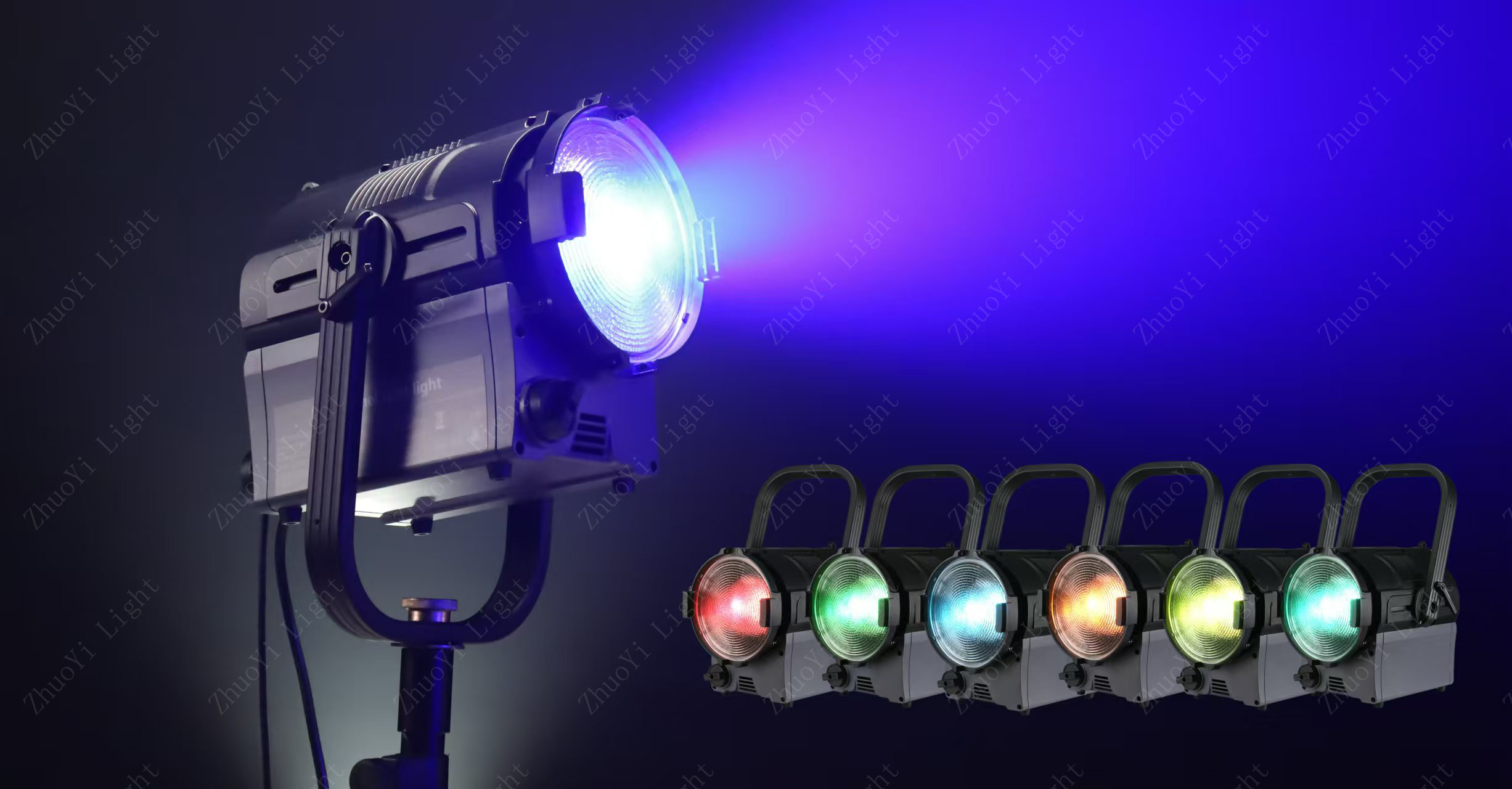 Solas spot Fresnel LED 400W (1)