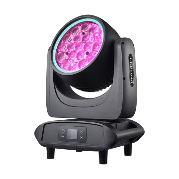 LED Mini 19x40W IP65 waterproof Moving head Washing light With LED strip