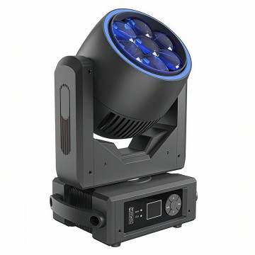 2026 New Mini 7*40W RGBW 280W 4in1 Bee Eye Wash Zoom Moving Head Lighting