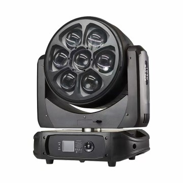LED 7x60W RGBW 500W 4in1 LED Bee Eye Wash Zoom Moving Head Lighting