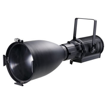 300W CW/WW/RGBW 5° Ellipsoidal LED Fixed Lens Profile Spot Theater Light