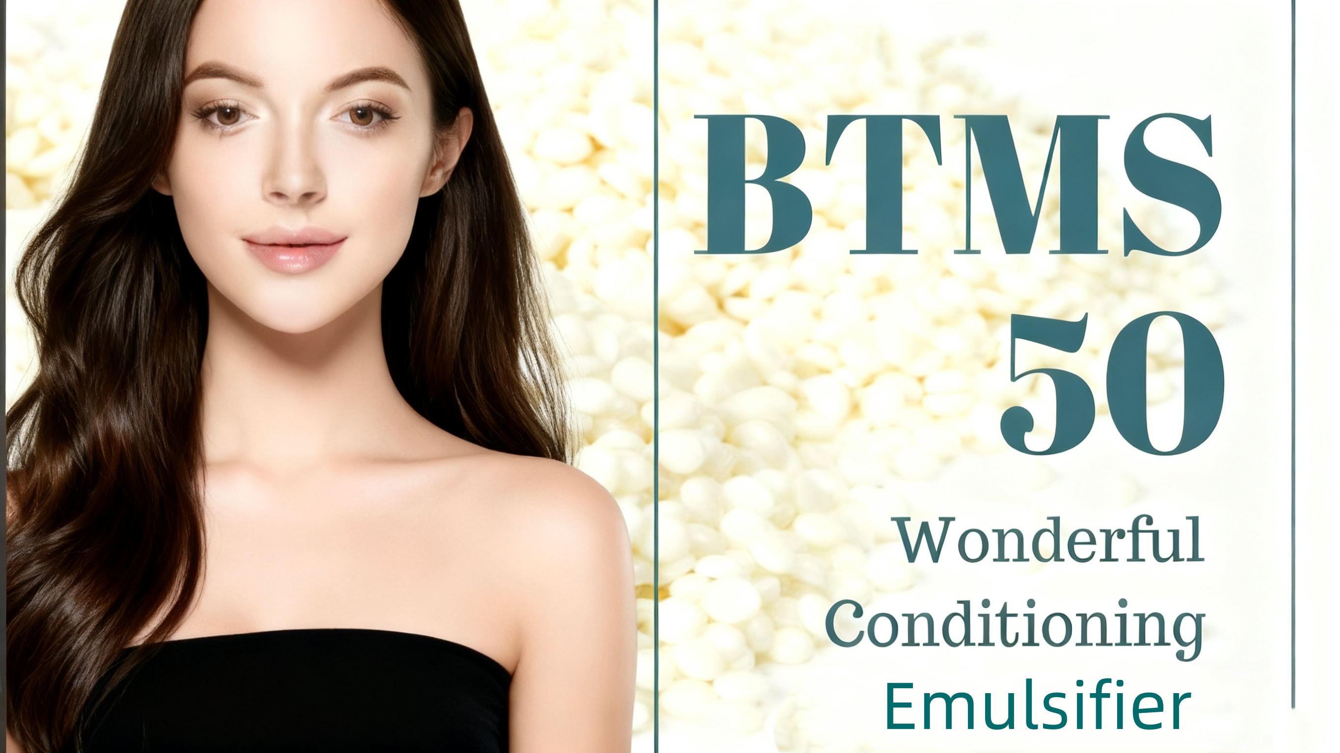 Pengemulsi Perapi Rambut BTMS 50 - Penghantaran Pantas & Kualiti Premium untuk Formulasi Kosmetik Anda