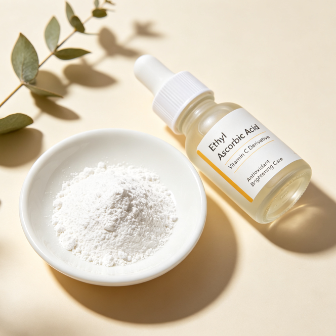 Ethyl Ascorbic Acid(EVC): Stable Vitamin C Derivative for Whitening, Antioxidant and Anti-Aging Skincare