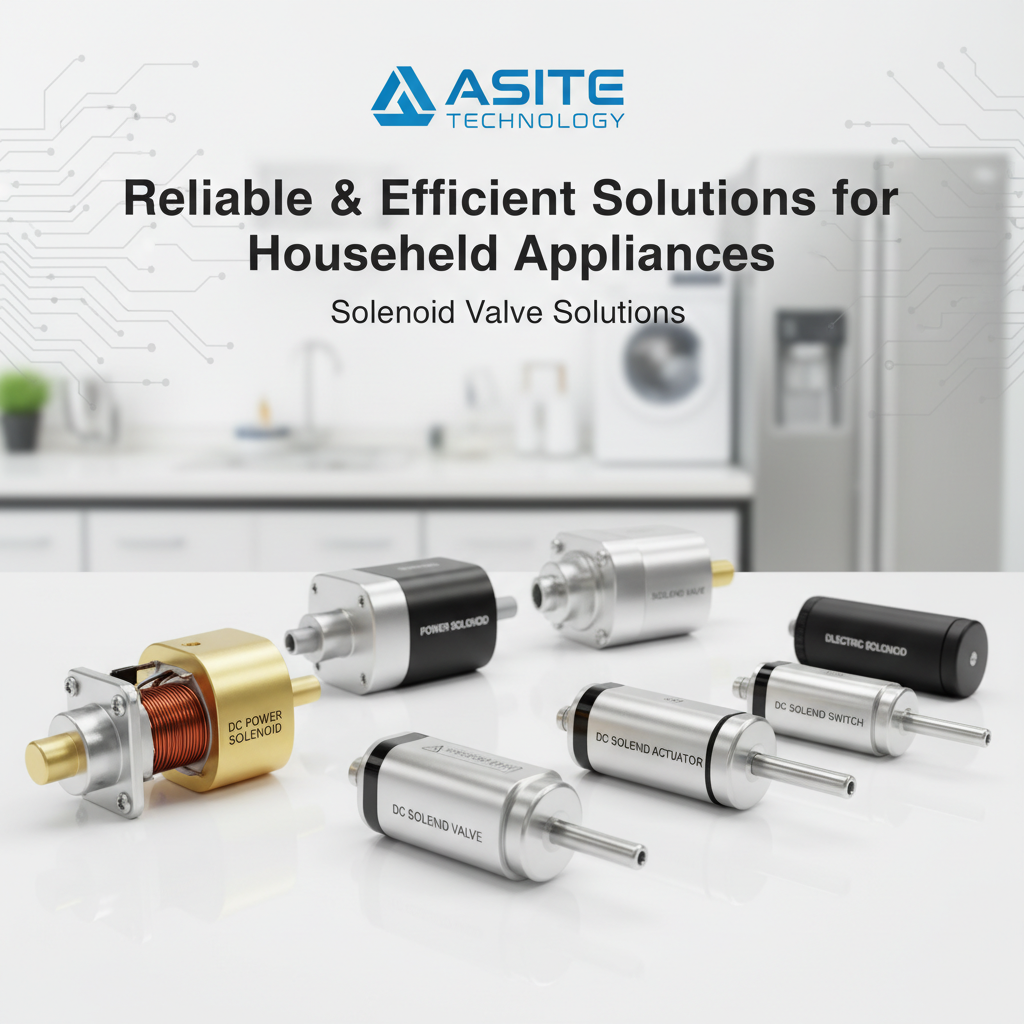 Solenoid Valves used in Household Appliance
