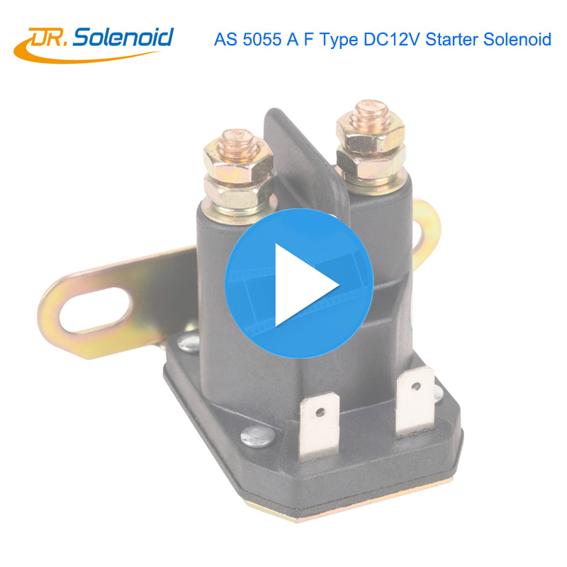 High-Performance 12V Starter Solenoid Compatible with Hustler Zero Turn Mowers